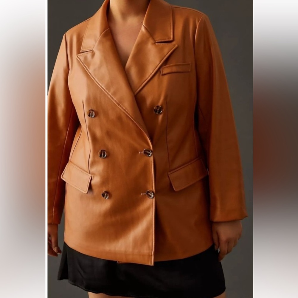 Like New Vegan Leather Jacket